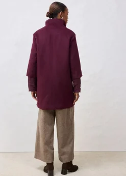 Wollmantel mit Daunen-Innenjacke (2tlg. Set)