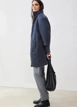 Wollmantel mit Daunen-Innenjacke (2tlg. Set)