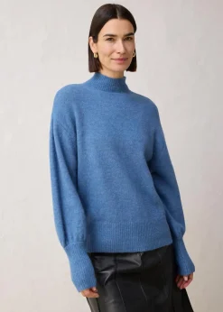 Wollpullover mit Alpakawolle