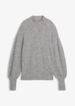 Wollpullover mit Alpakawolle