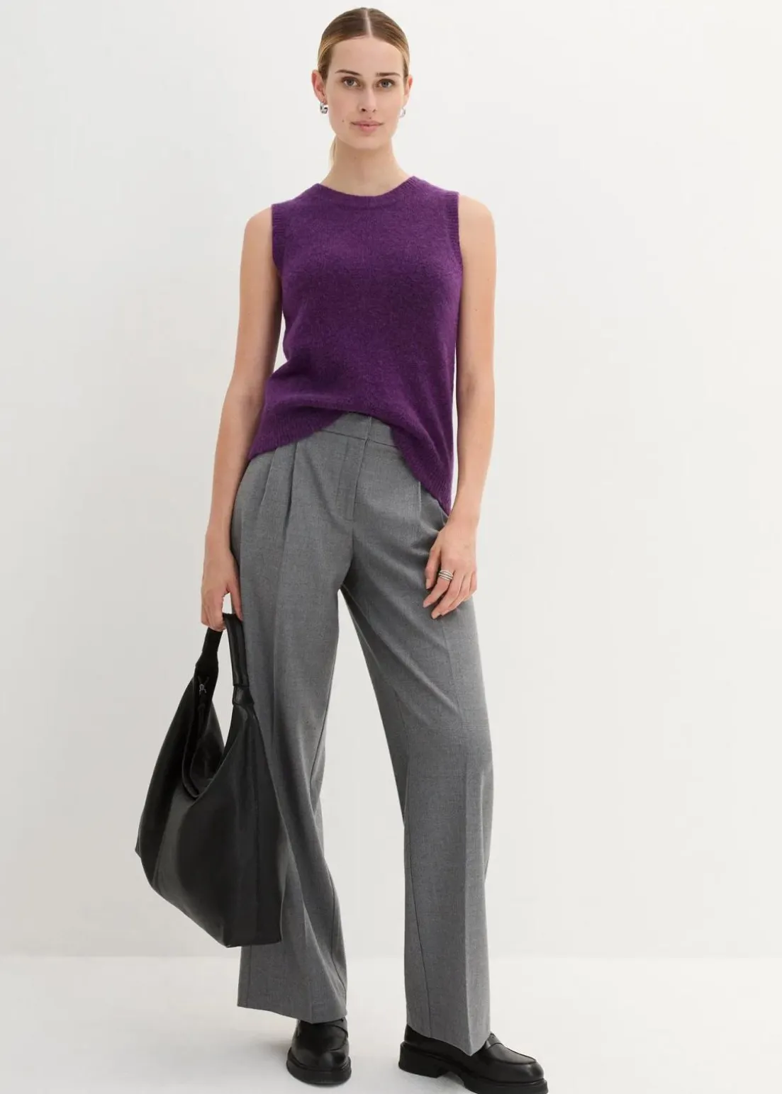 Wollpullunder mit Alpaka