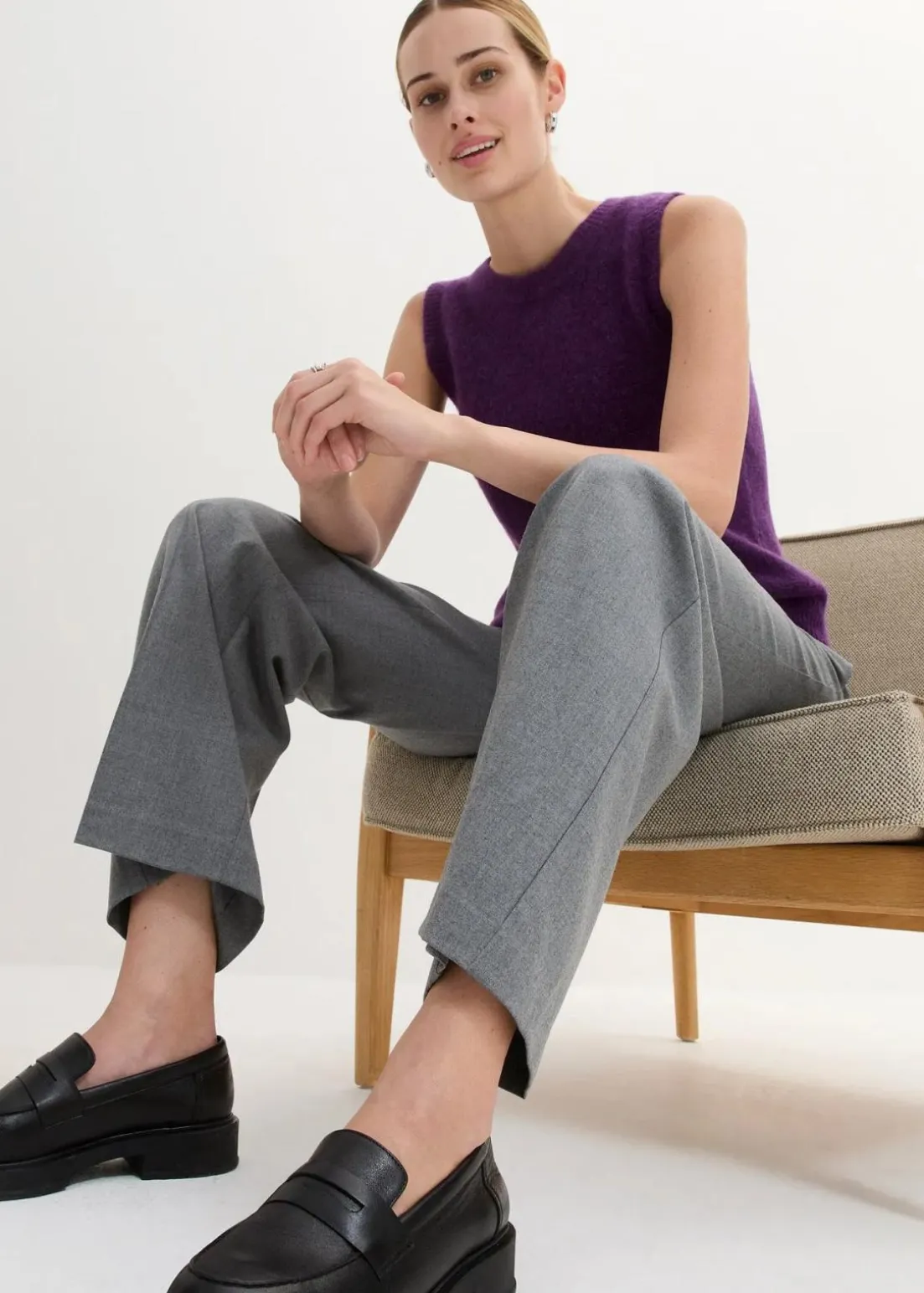 Wollpullunder mit Alpaka