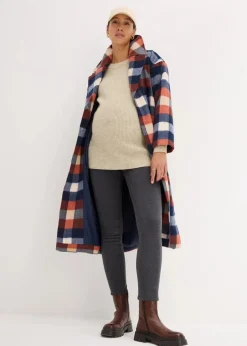 Wärmende Umstands-Leggings mit Teddyfutter